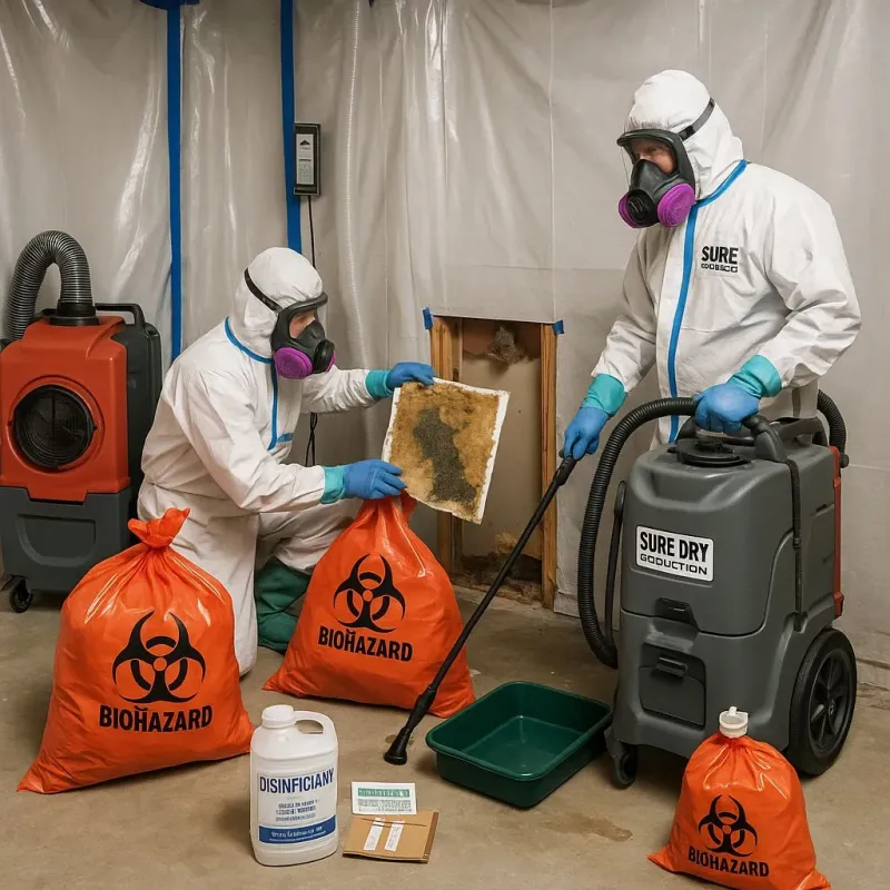 Contaminated Water Handling Protocols process in Affton, MO