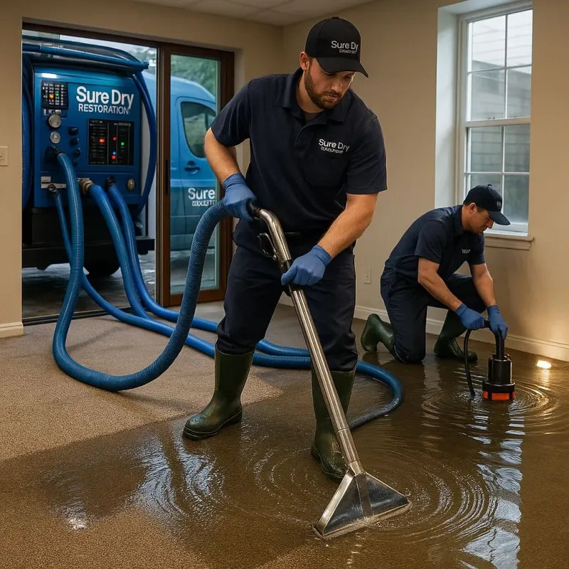 Water Extraction and Removal process in Affton, MO